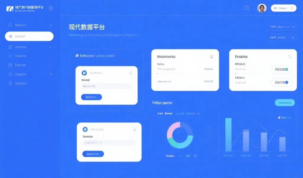 数据平台交互界面