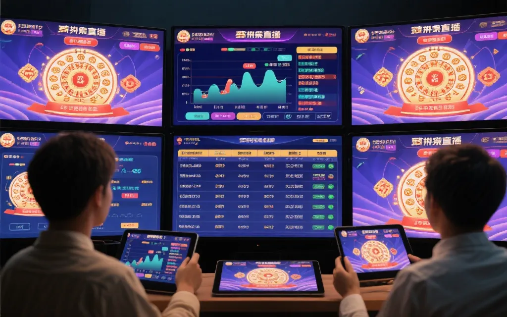 开奖直播界面与动态刷新演示